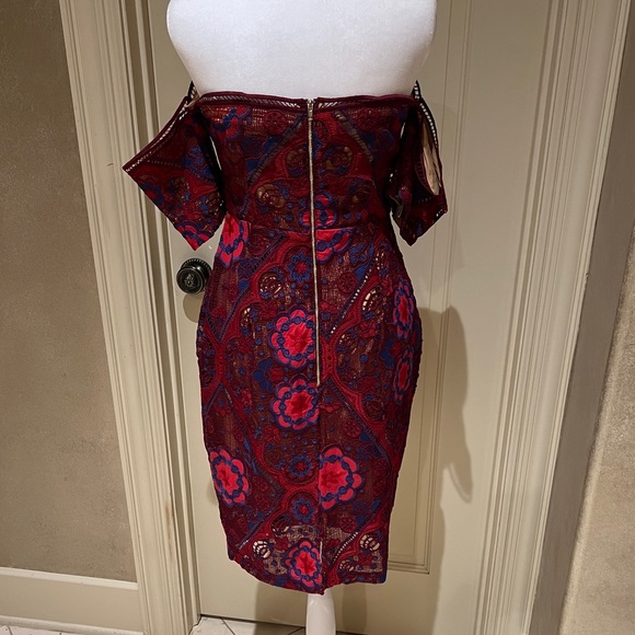 Much more flattering in person and on. Firm fitting shape flattering dress - Picture 2 of 12